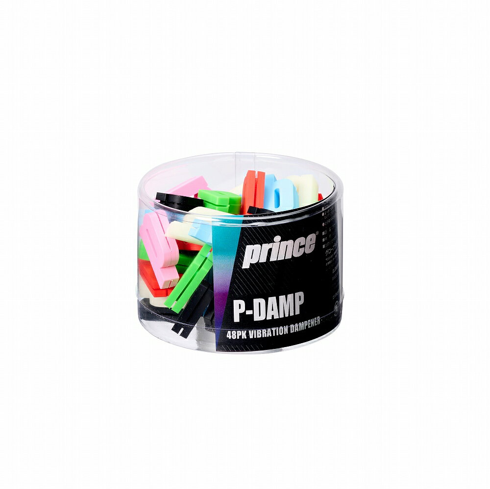 スウィートスポット付近の不快な打感を 取り除くロングセラー「Pダンプ」 2026年8月発売モデル ■カラー： ピンク(000) レッド(015) グロウ(蓄光)(15) サックス(125) ブラック(165) グリーン(361) ■素材：シリコンラバー ■重量：1個約4.0g ■数量：48個入（6カラー×各カラー8個） ■カラー：アソート ■MADE IN CHINA ※こちらの商品はメーカーからのお取り寄せとなります。
