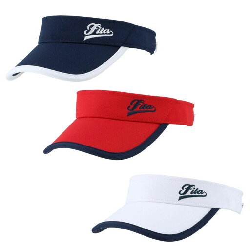 フィラ(FILA)テニスウェア ウィメンズ サンバイザー VL9225 2月上旬発売 フィラ(FILA)テニスウェア ウィメンズ サンバイザー VL9225 2月上旬発売