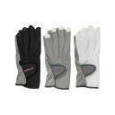 ダンロップ(DUNLOP) レディース テニスグローブ 〈ハーフタイプ〉(両手セット) TGG-0119W