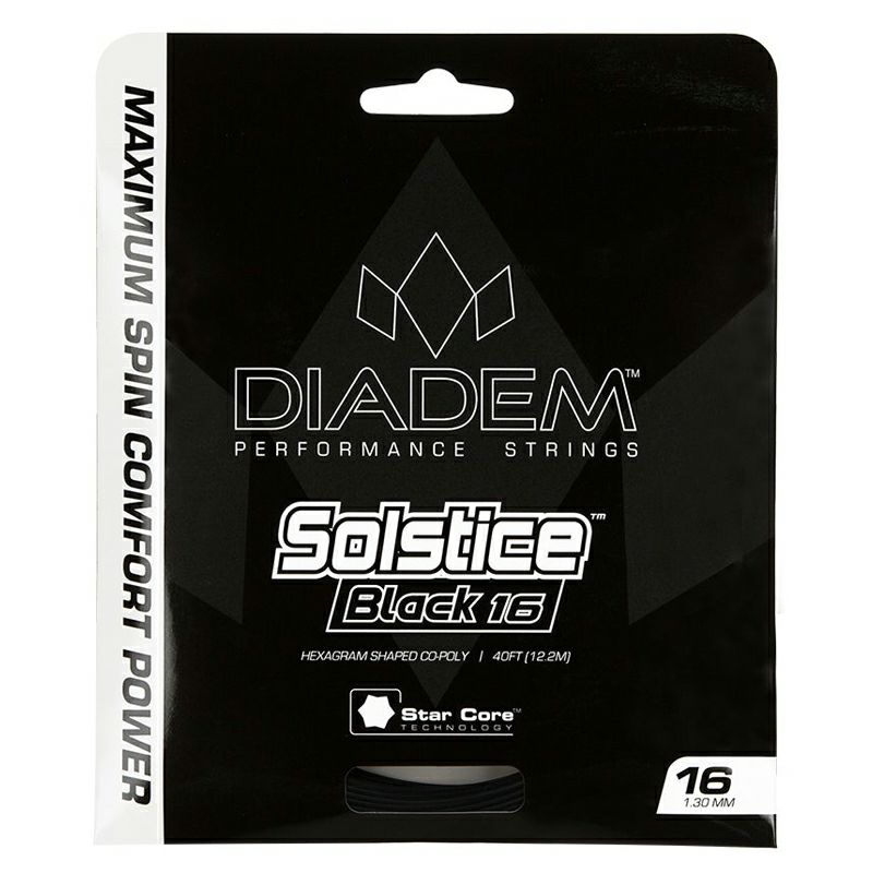 ダイアデム(DIADEM) テニスストリング ソルティス ブラック (Solstice Black)