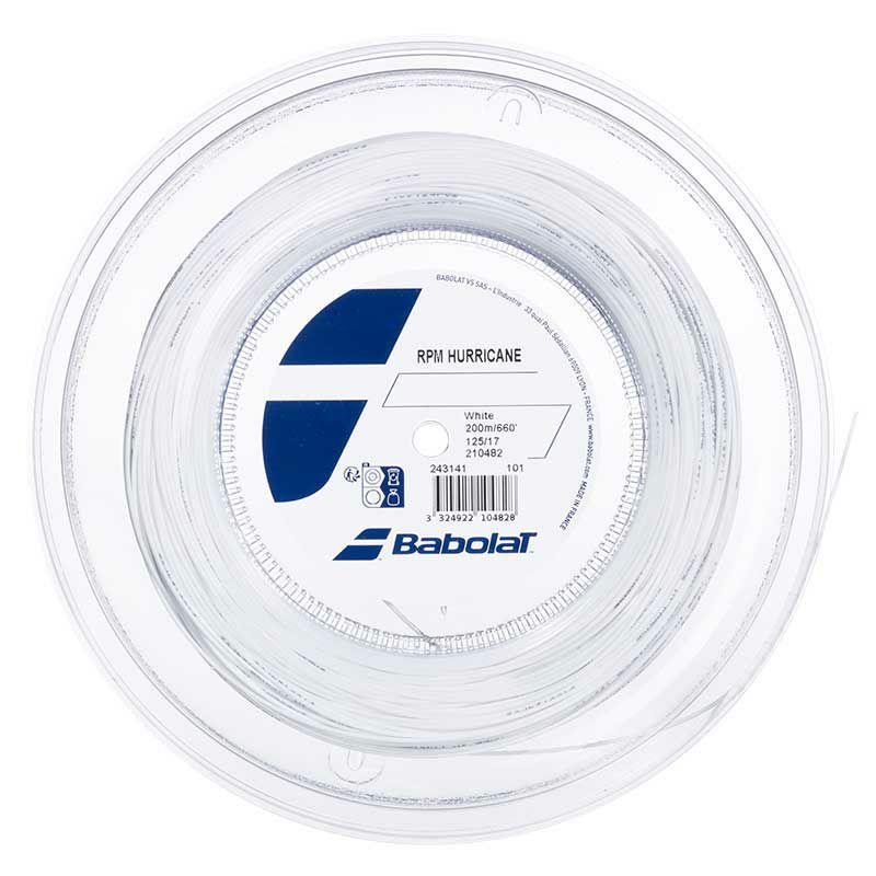 Other - 【新カラー】バボラ(Babolat) 硬式テニスストリング RPMハリケーン ホワイト 125/130　ロールタイプ (RPM HURRICANE White 125/130) 243141