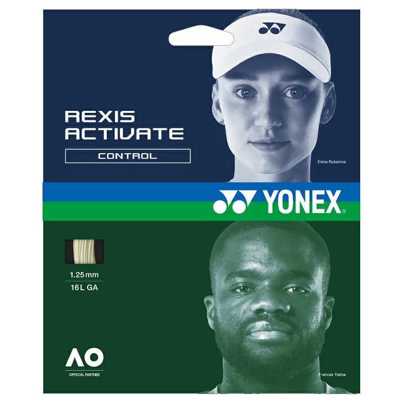 Rakuten - ヨネックス(YONEX) 硬式テニスストリング レクシス アクティベート ホワイト (REXIS ACTIVATE WHITE) 1.25mm(TGRAC125) 1.30mm(TGRAC130)