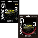 GOSEN(ゴーセン)ストリング G-SPIN 3(ジー・スピン3)16L(TSGS30)/17(TSGS31)