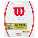 【発売開始】Wilson(ウイルソン)ハイブリッドストリング DUO CONTROL(デュオ・コントロール)WRZ949720