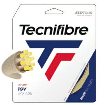 テクニファイバー(Tecnifibre) 硬式テニスストリング TGV (ティー ジー ブイ) 1.25mm/1.30mm/1.35mm