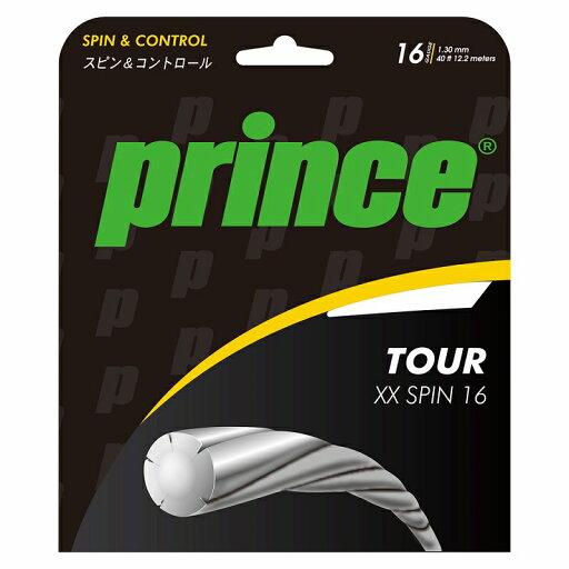 プリンス(PRINCE) テニスガット ツアー XX スピン 16,17(TOUR XX SPIN 16,17)200mロール 7JJ025,7JJ026 プリンス(PRINCE) テニスガット ツアー XX スピン 16,17(TOUR XX SPIN 16,17)200mロール 7JJ025,7JJ026