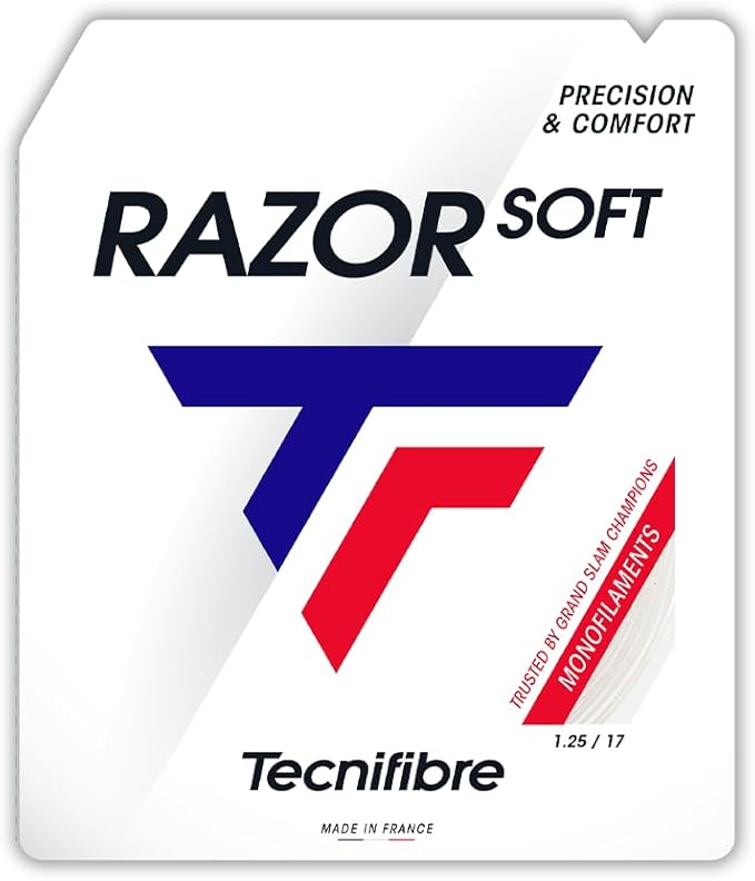 テクニファイバー(Tecnifibre) 硬式テニスストリング RAZOR SOFT (レーザーソフト)...