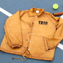 【TUTC】CJ-001 OIL WASH コーチジャケットブラウン