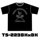 【TUTC】 トライミックスビッグシルエットT ブラックxブラック TS-223BKxBK
