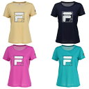 ★フィラ(FILA) テニスウェア ウィメンズ グラフィックTシャツ VL2880 6月発売モデル【返品・交換不可】