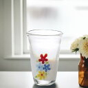【ミルクフラワー フリーカップ 1P】ガラス食器 ガラス グラス コップ ミニタンブラー ミニカップ 花瓶 お茶 お酒 デザート ミニパフェ 小さめ カフェ 喫...