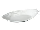 『Sargadelos サルガデロス Cuncha-Branco 46cm オーバルプラター(白)』|プレート 楕円 皿 大皿 高級食器 スペイン食器 装飾食器...