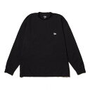 返品交換不可 在庫一掃セール ニューエラ NEW ERA 長袖 ユーティリティー オーバーサイズド Tシャツ Wordmark ブラック 14391969 即納