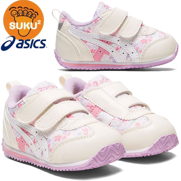 asics アシックス シューズ スクスク SUKUSUKU IDAHO BABY FP キッズ 1144A289 すくすく KIDSSALEのサムネイル