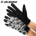 革手工房 UNI WORLD ユニワールド 2530 指先の功 タッチ 合成皮革手袋 フックホール付き 革手袋 作業手袋 ラフィートスポーツ