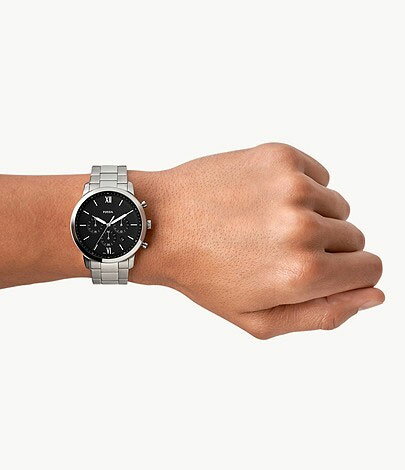 【最大2000円割引クーポン！枚数限定10/6 09:59まで】フォッシル FOSSIL 腕時計 NEUTRA クロノグラフ ステンレススチーウォッチ FS5384 メンズ アナログ 正規品