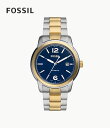 楽天Lafitte （ラフィート）スポーツフォッシル FOSSIL 腕時計 Fossil HERITAGE オートマティック ツートーン ステンレススチールウォッチ ME3230 メンズ 自動巻き 正規品