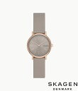 楽天Lafitte （ラフィート）スポーツスカーゲン SKAGEN 腕時計 SIGNATUR LILLE 二針 グレーストーン エコレザーウォッチ SKW3060 レディース 北欧 正規品