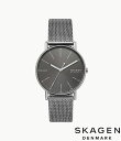 楽天Lafitte （ラフィート）スポーツスカーゲン SKAGEN 腕時計 SIGNATUR 三針 グレースチールメッシュウォッチ SKW6577 メンズ アナログ 北欧 正規品