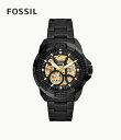 フォッシル フォッシル FOSSIL 腕時計 BRONSON オートマティック ブラック ステンレススチールウォッチ ME3217 メンズ 自動巻き 正規品