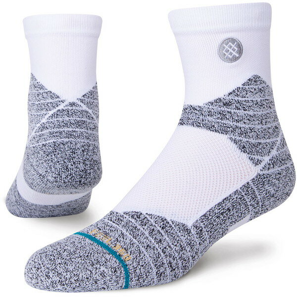 STANCE スタンス ソックス ICON SPORT QTR WHITE ソックス 靴下 ラフィートスポーツ