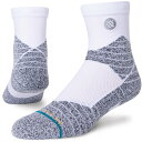 STANCE スタンス ソックス ICON SPORT QTR WHITE ソックス 靴下 ラフィートスポーツ