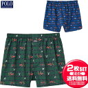 お得な2枚セット POLO ポロ プリントトランクス PBM822 メンズ 下着 アンダーウエア 男性下着・紳士肌着・メンズインナー ラフィートスポーツ(4)