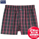 お得な2枚セット POLO ポロ 先染トランクス 前あき PBM876B メンズ 下着 アンダーウエア ラフィートスポーツ