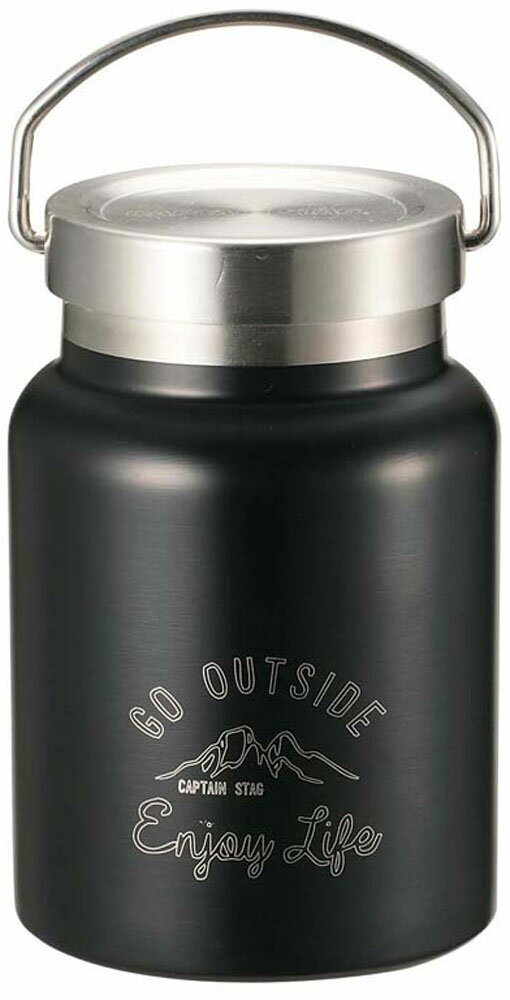 CAPTAIN STAG キャプテンスタッグ モンテ HDフードポット400 ブラック UE-3441 アウトドア UE3441 ラフ..