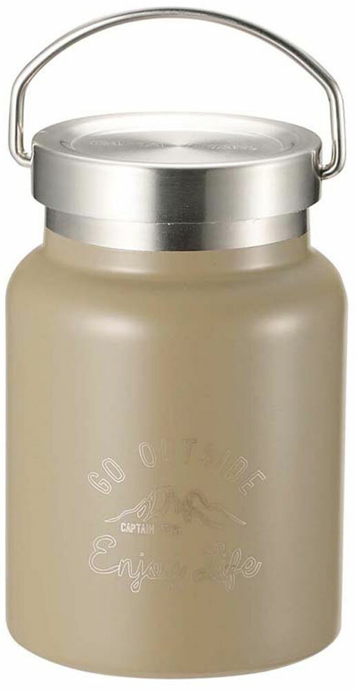 CAPTAIN STAG キャプテンスタッグ モンテ HDフードポット400 カーキ UE-3442 アウトドア UE3442 ラフィ..