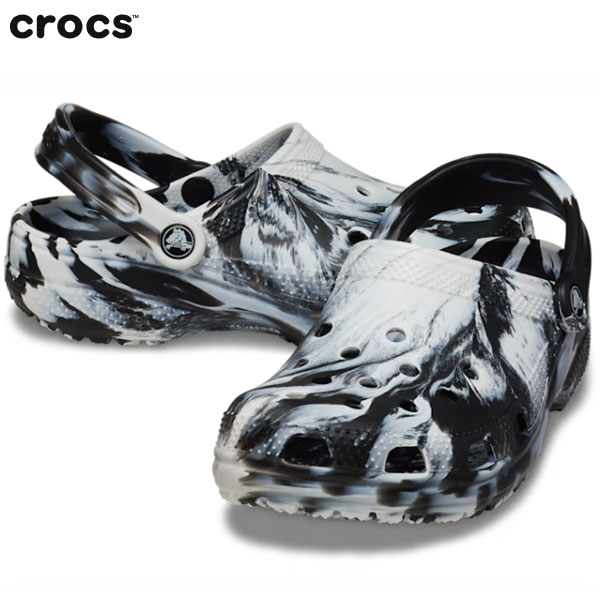 クロックス サンダル メンズ CROCS クロックス シューズ CR206867 クラシック マーブル クロッグ CLASSIC MARBLED CLOG サンダル ユニセックス 正規品