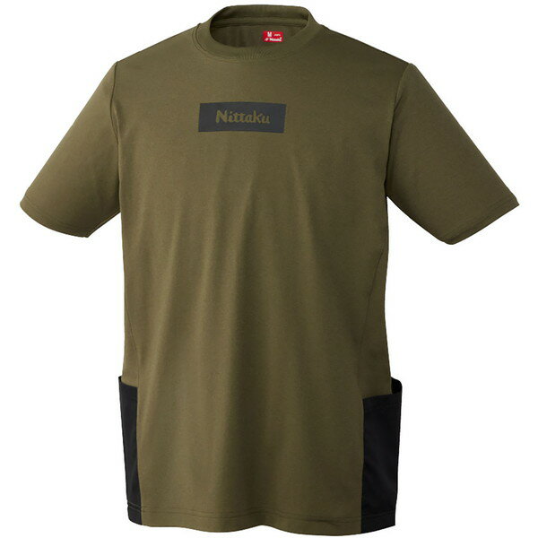 ニッタク WポケットTシャツ 卓球 半袖Tシャツ NX2017-48