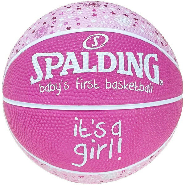 SPALDING スポルディング ベイビーズ ファースト ガール SZ1 バスケットボール 競技ボール 65891Z ラフィートスポーツ