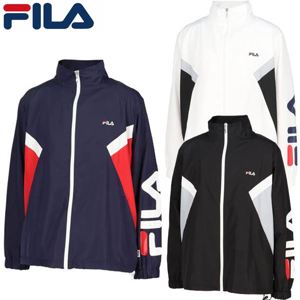 FILA フィラ 脇切り替え ウィンドジャケット FM6983 スポーツウェア