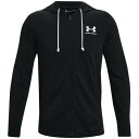 UNDER ARMOUR アンダーアーマー UAライバルテリー フルジップ フーディー スウエットジャケット 1370409-001 ラフィートスポーツ