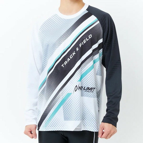 ニシスポーツ NISHI グラフィックジャカードロングスリーブシャツ 2811A595-100 アパレル