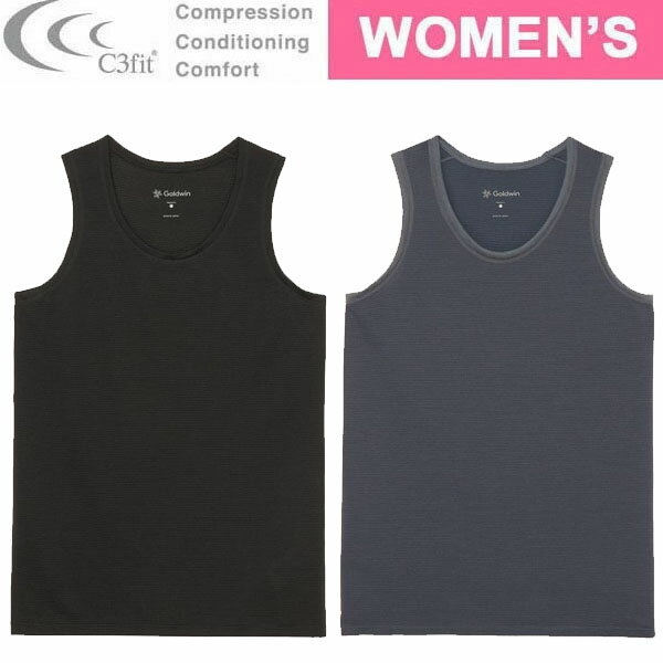 C3fit ꡼եå ֥ɥå奿 GCW84301 ǥ WL BLEND MESH TANK ե...