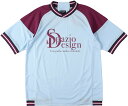 【ポイント最大28倍!スーパーSALE限定6/11まで】スパッツィオ SPAZIO 男女兼用 ラインリブプラシャツ サッカー フットサル プラクティスシャツ GE1051-23 スパッチオ