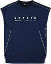 【ポイント最大28倍!スーパーSALE限定6/11まで】スパッツィオ SPAZIO 男女兼用 パイピングカットノースリーブ サッカー フットサル プラクティスシャツ GE1055-21 スパッチオ