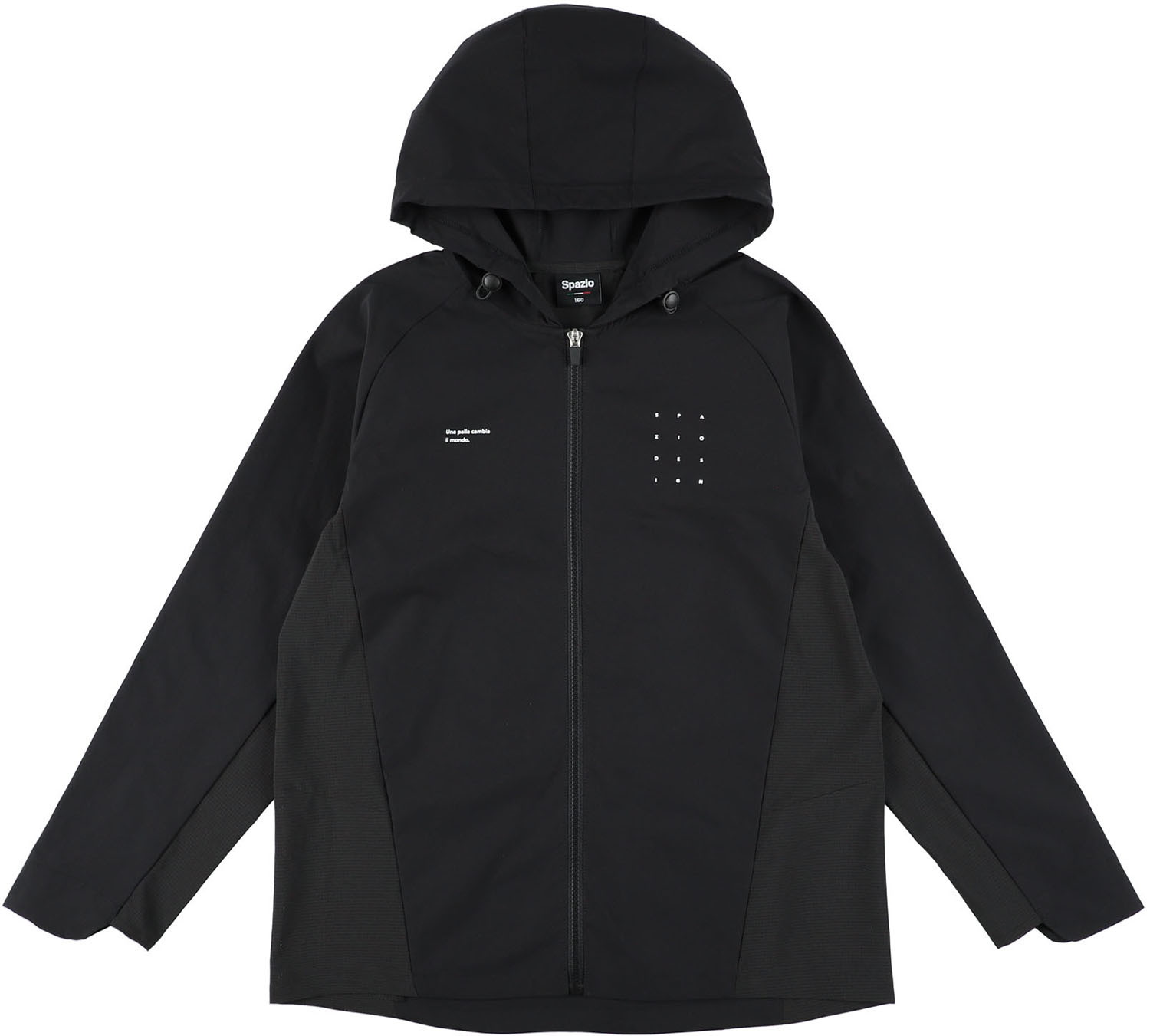 スパッツィオ SPAZIO 男女兼用 ジップアップフーディピステ サッカー フットサル ピステシャツ GE1057-02 スパッチオ