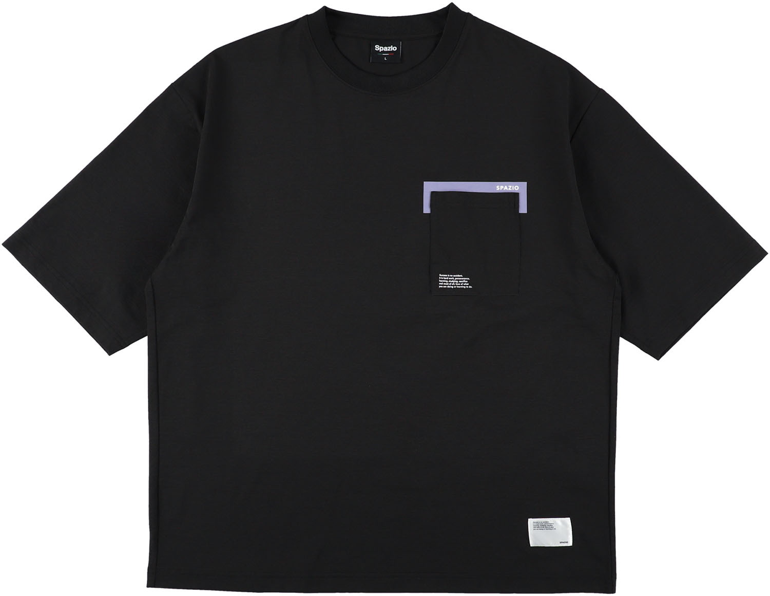 スパッツィオ SPAZIO 男女兼用 オーバーサイズテクニカルTシャツ2 サッカー フットサル プラクティスシャツ GE1088-02 スパッチオ