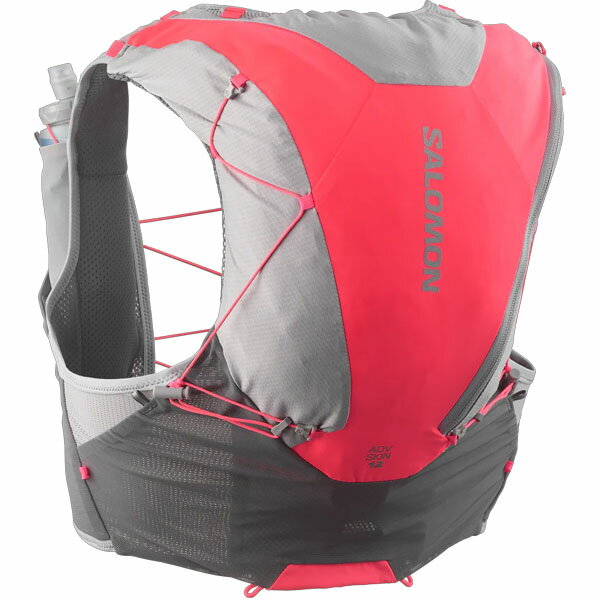 サロモン SALOMON ADV SKIN 12 ユニセックス ランニングベスト フラスク付 LC2464700