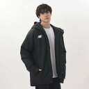 返品交換不可 訳あり大特価 ニューバランス new balance パデットハーフコート メンズ JMJF1423-BK ブラック