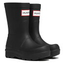 返品交換不可 訳あり大特価 ハンター HUNTER ユニセックス オリジナル 2.0 ショート ブーツ シューズ UFS7000RMA-BLK