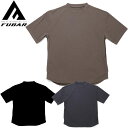 おたふく手袋 FUBAR FB-710 フーバー フーバー 汗染み軽減オーバーサイズ 5分袖 クールTシャツ ミディアムウェイト