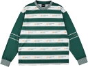 Spazio スパッツィオ スパッチオ Jr.オーバーサイズ長袖ボーダープラシャツ フットサル 長袖Tシャツ GE1016-19 ジュニア