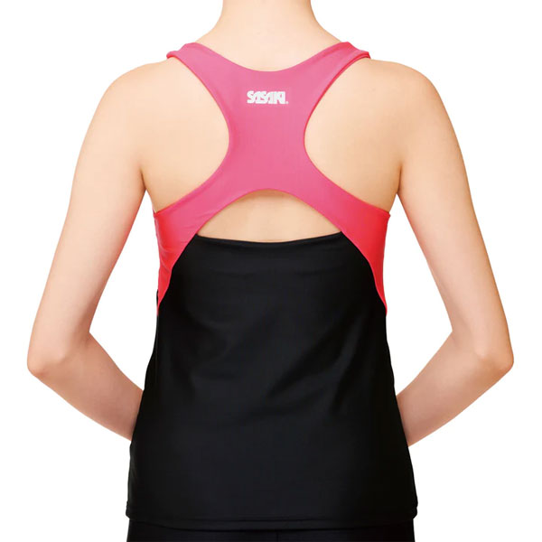 ササキスポーツ SASAKI 新体操 ウェア Xバックトップ ルーズFIT・カップポケット付...