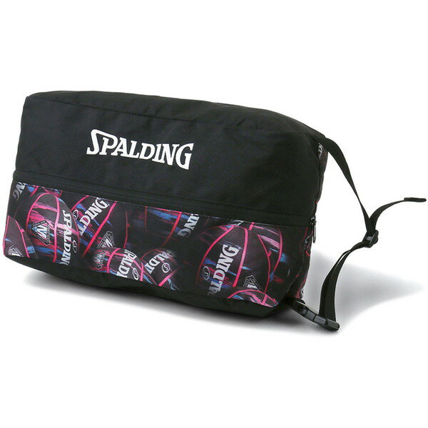 SPALDING スポルディング シューズ バッグ マーブル ブラックネオン 42-002MBN バスケット バッグ 42002MBN