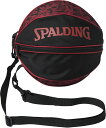 【最大2000円割引クーポン!枚数限定5/6 09:59まで】SPALDING スポルディング ボールバッグ グラフィティレッド バスケット バッグ 49001...