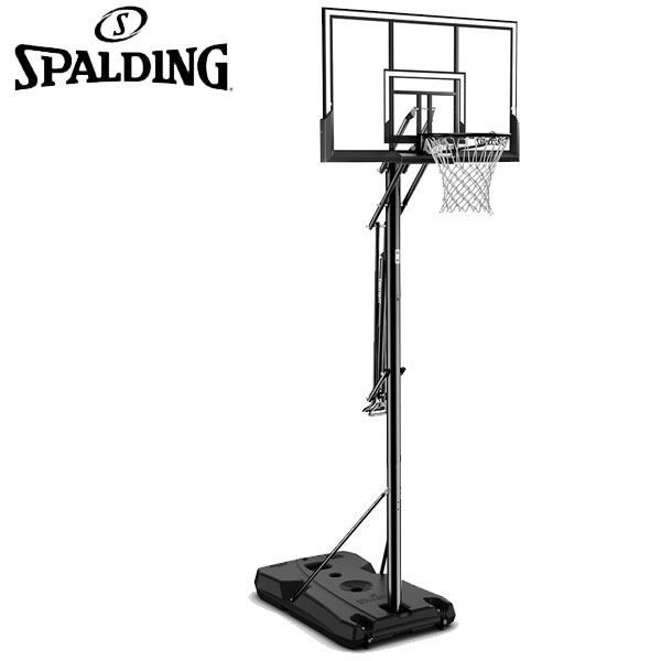 楽天Lafitte （ラフィート）スポーツメーカー直送品 SPALDING スポルディング 52インチ シルバー TFポータブル 6A1042CN バスケット 器具・備品